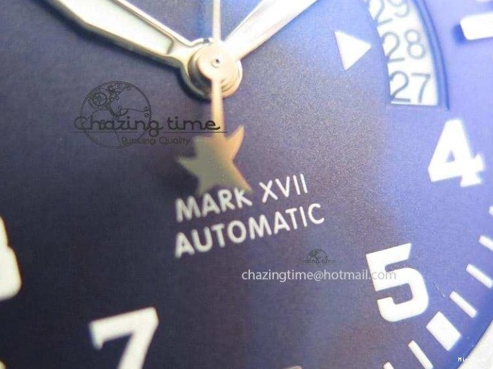 MIROTIME 0405 Mark XVII Le Petit Prince MK Maker 1:1 Best Edition SS Blue Dial A2892 On Brown Leather Strap GoodFit 7379